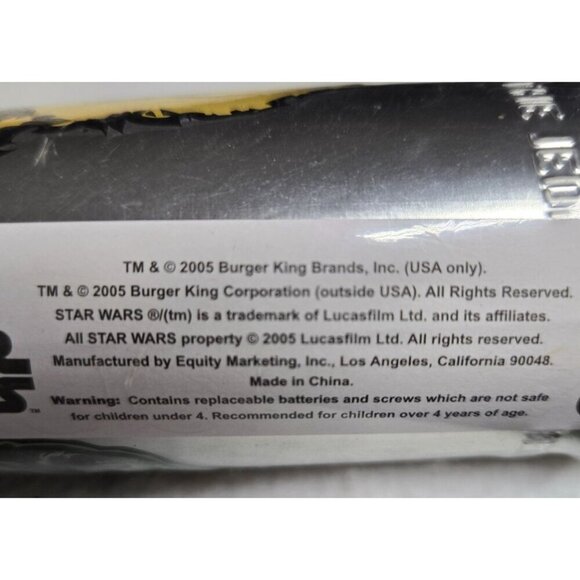 Burger King Star Wars Episode VI Return of the Jedi Collectible Watch Unopened - Picture 5 of 7